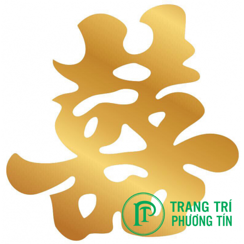 chữ Song Hỷ đại cát