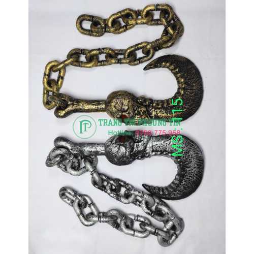 Xích kèm lưỡi hái móc câu