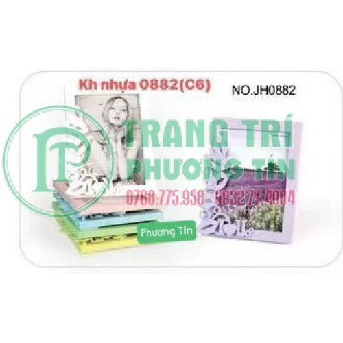 Khung hình để bàn nhựa cứng