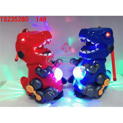 Lồng đèn pin phát nhạc chuyển động khủng long bạo chúa
