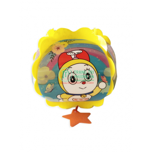 Lồng đèn trung thu nhựa tròn Đôrêmi