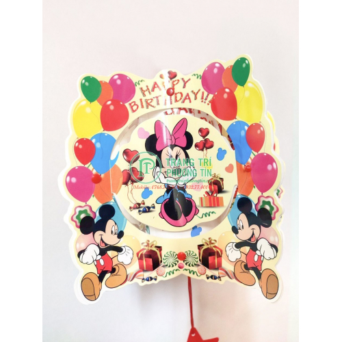 Lồng đèn hoạt hình chuột Mickey