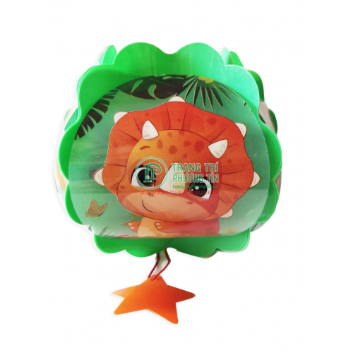 Lồng đèn trung thu nhựa tròn tê giác