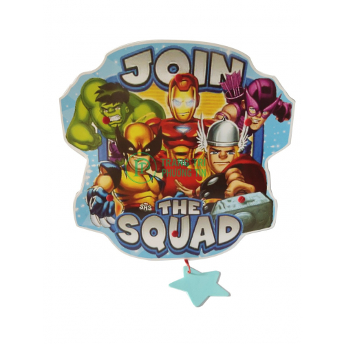 Lồng đèn trung thu bằng nhựa Squad