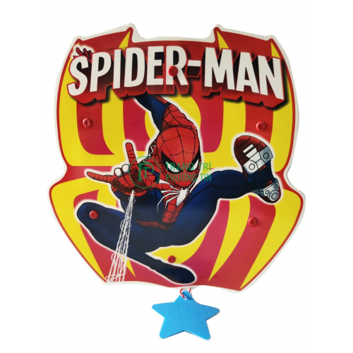 Lồng đèn trung thu bằng nhựa Spider Man