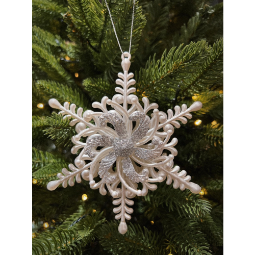 Dây trang trí hoa tuyết 