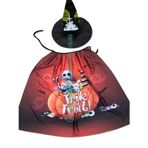 Áo choàng Halloween màu