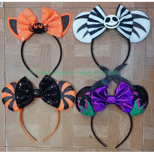 Bộ cài tóc Halloween