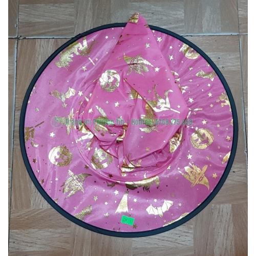 Nón phù thủy màu tím