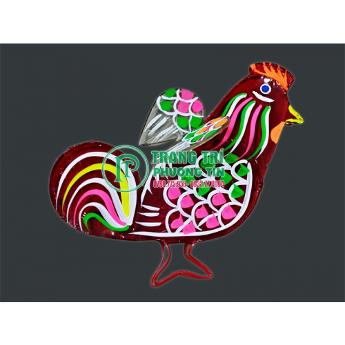 Lồng đèn giấy kiếng gà trống