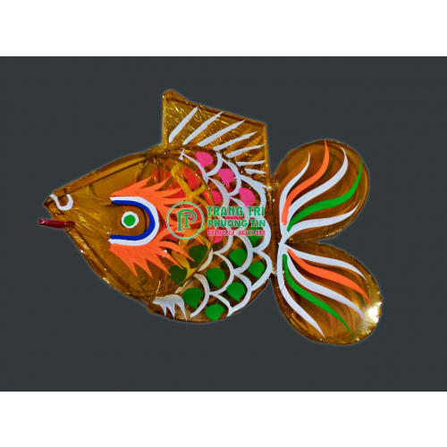 Lồng đèn giấy kiếng hình cá bơi