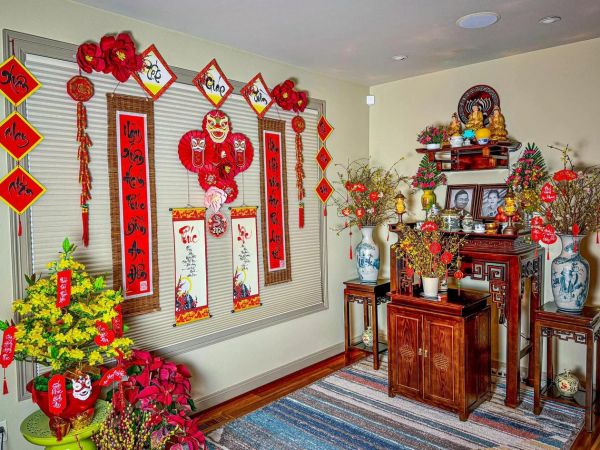 Gợi ý cách trang trí nhà đẹp đón xuân Bính Ngọ 2026