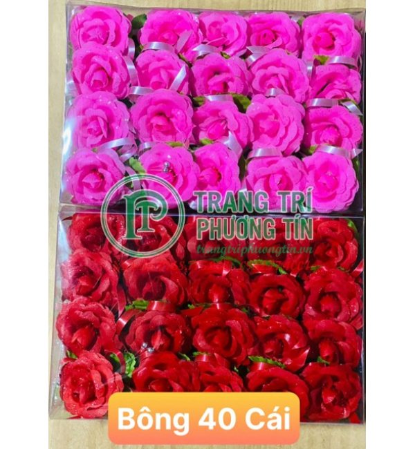 Bông voan bộ 40 cái