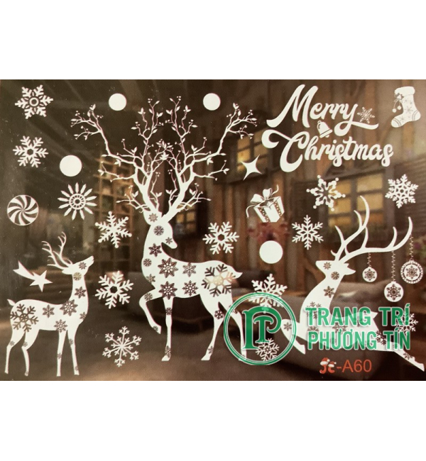 Đàn tuần lộc và hoa tuyết