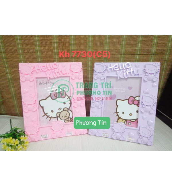 Khung trang trí Hello Kitty
