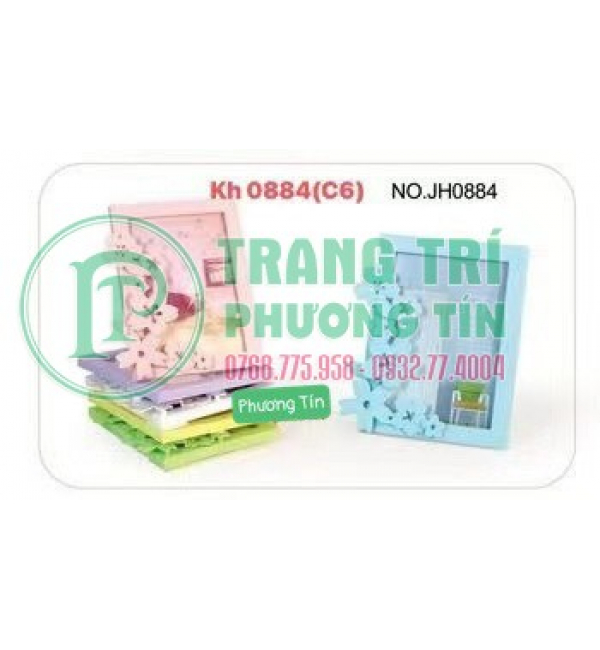 Khung mini nhựa cứng hoa nhỏ