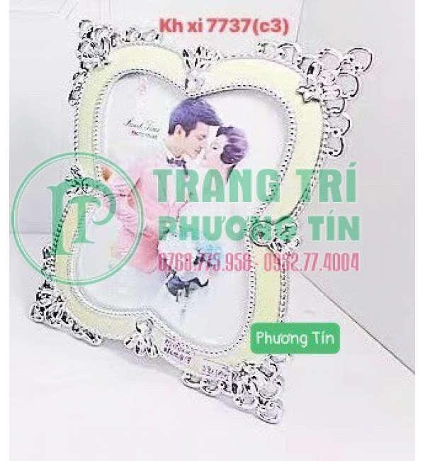 Khung xi hoa văn 4 góc