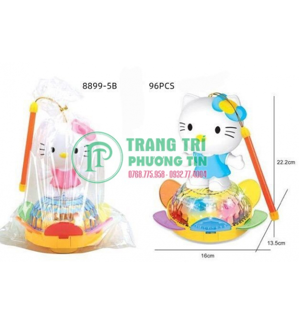 Lồng đèn pin phát nhạc chuyển động Kitty