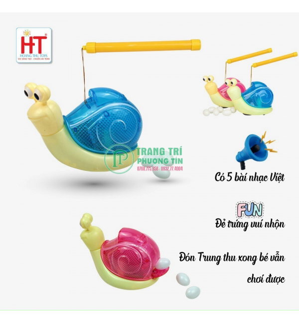 Lồng đèn pin phát nhạc chuyển động rùa con