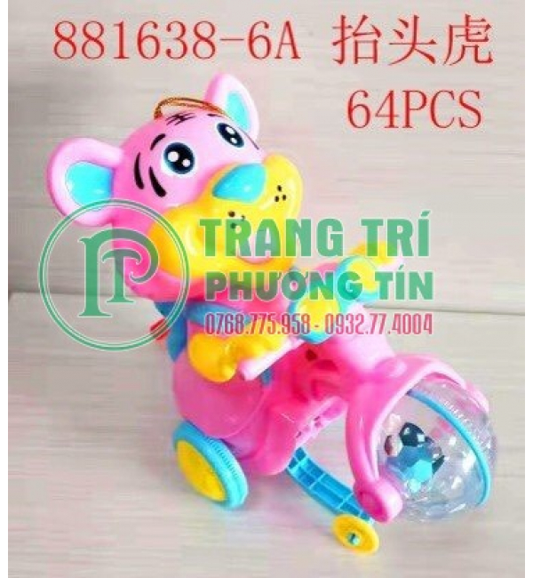 Lồng đèn pin nhạc Cọp đạp xe