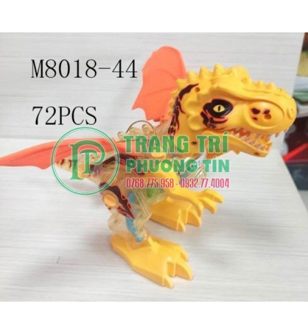 Lồng đèn pin phát nhạc chuyển động khủng long