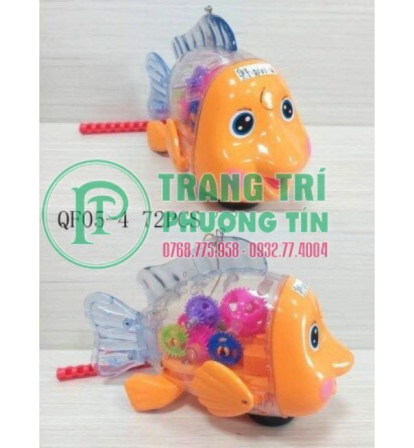 Lồng đèn pin phát nhạc chuyển động cá vàng