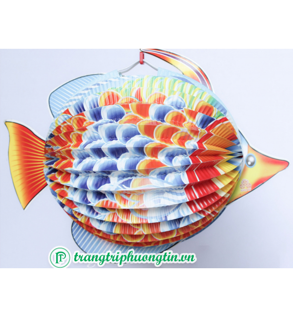 Lồng đèn giấy xếp Cá chép