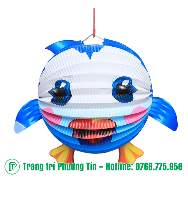 Lồng đèn trung thu giấy xếp chim non