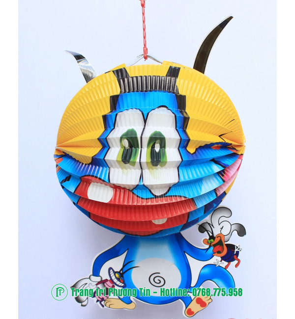 Lồng đèn trung thu giấy xếp Hugo