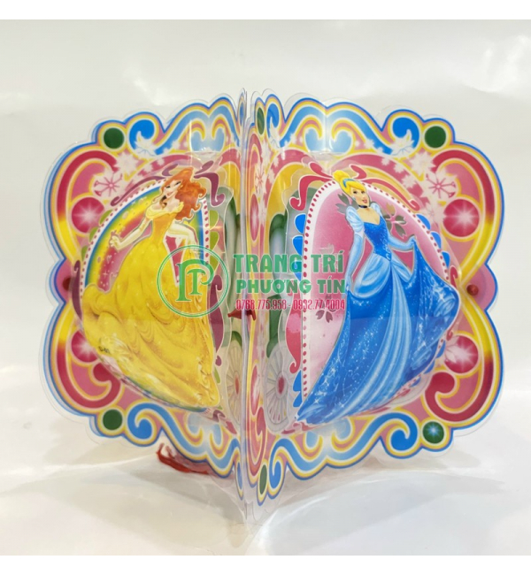 Lồng đèn nhựa kiếng Barbie