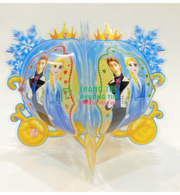 Lồng đèn nhựa kiếng Frozen