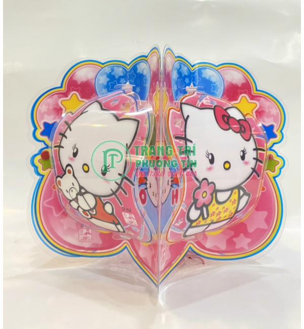 Lồng đèn nhựa kiếng Hello Kitty