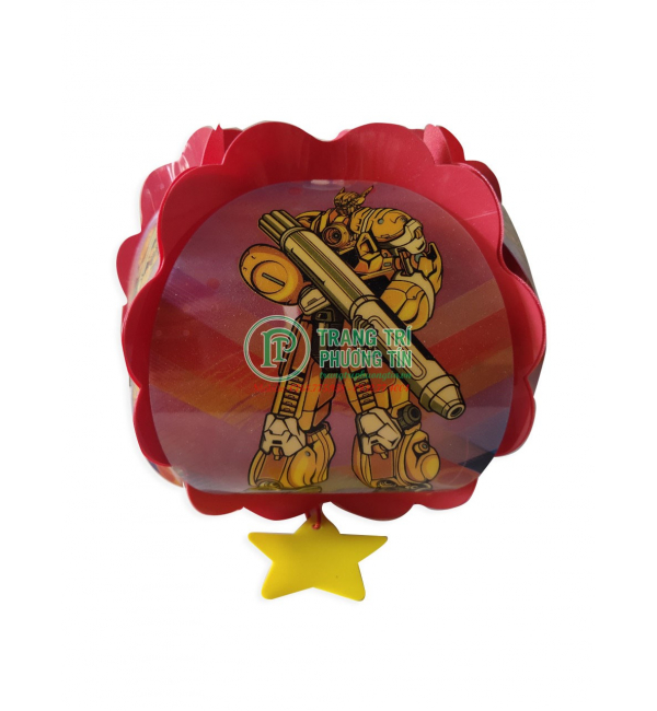 Lồng đèn trung thu nhựa tròn Siêu nhân