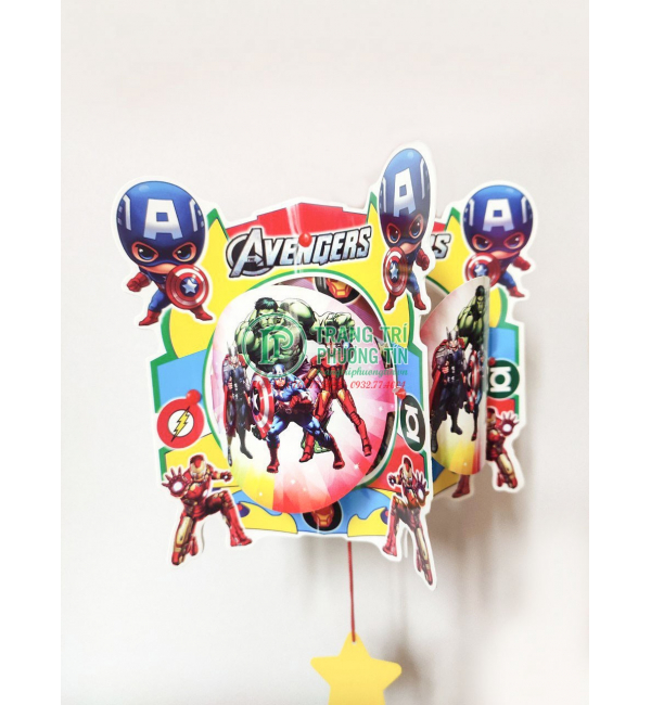 Lồng đèn hoạt hình Captain America