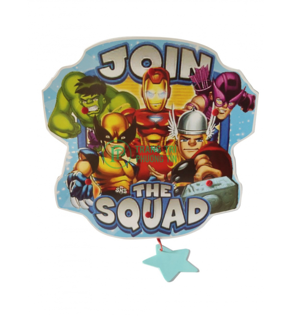 Lồng đèn trung thu bằng nhựa Squad