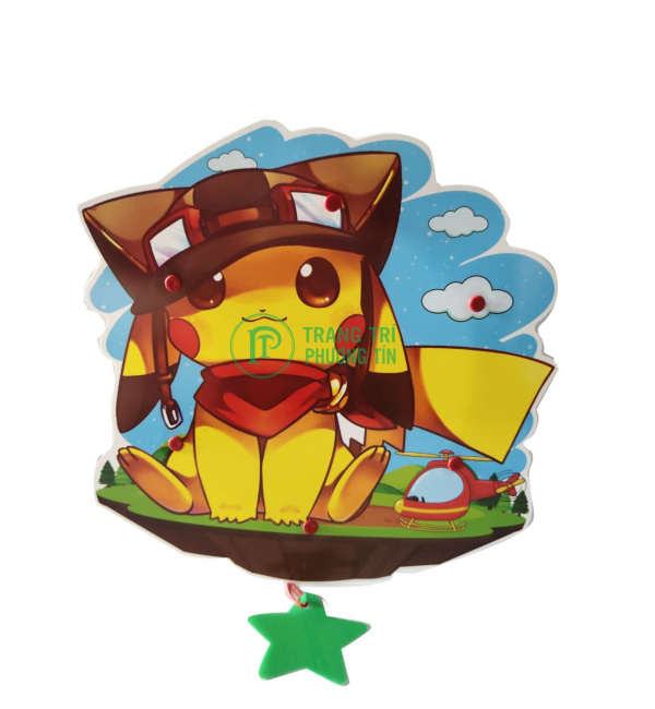 Lồng đèn trung thu bằng nhựa Pokemon