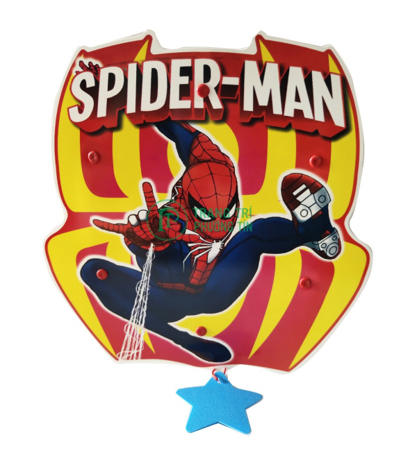 Lồng đèn trung thu bằng nhựa Spider Man