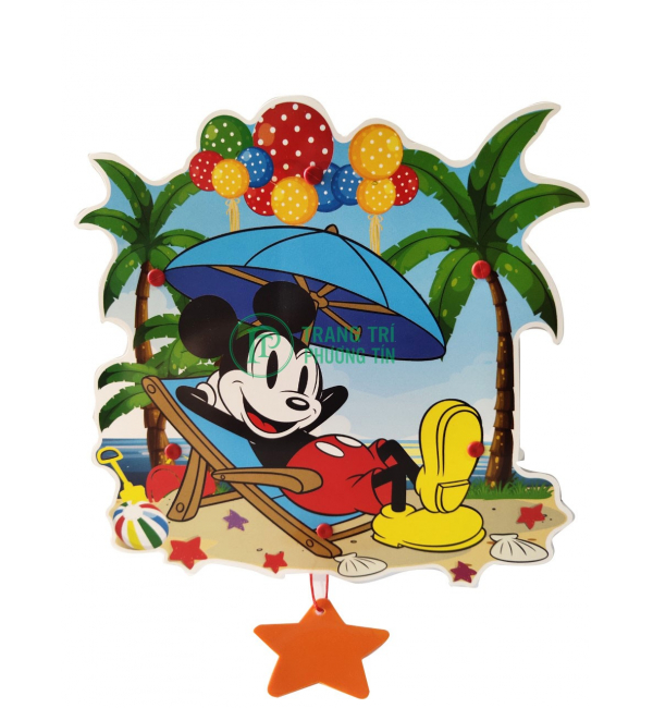 Lồng đèn trung thu bằng nhựa Mickey Mouse