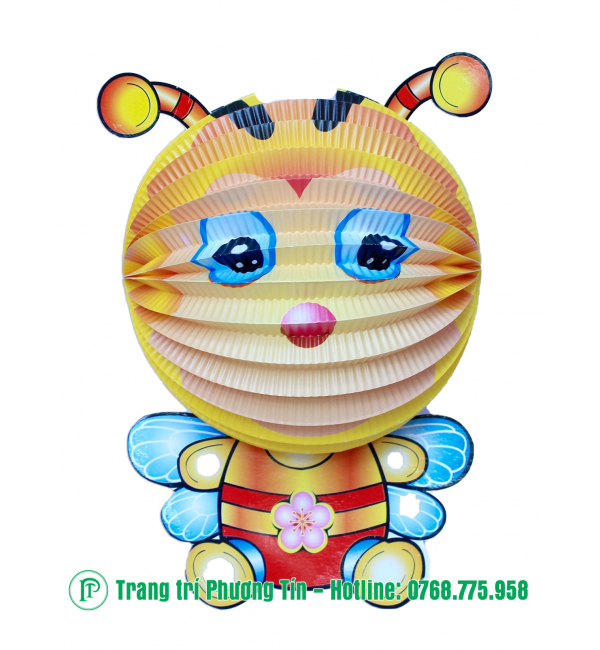Lồng đèn giấy xếp ong con