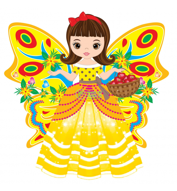 Lồng đèn trung thu nàng bướm