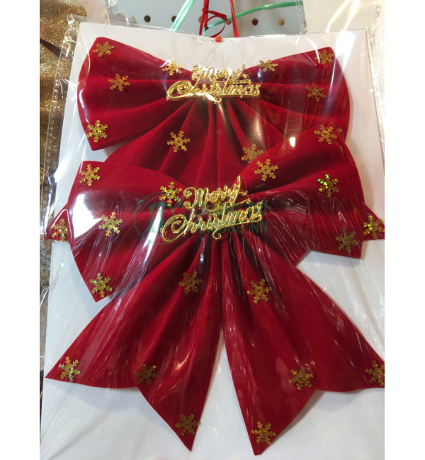 Nơ giáng sinh đỏ