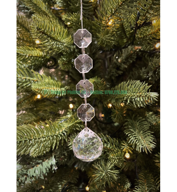 Phụ kiện trang trí Giáng Sinh hạt băng