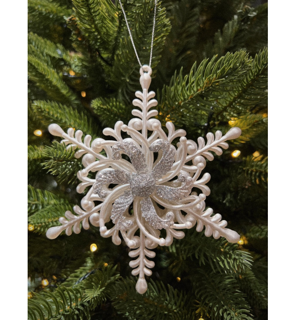 Dây trang trí hoa tuyết 