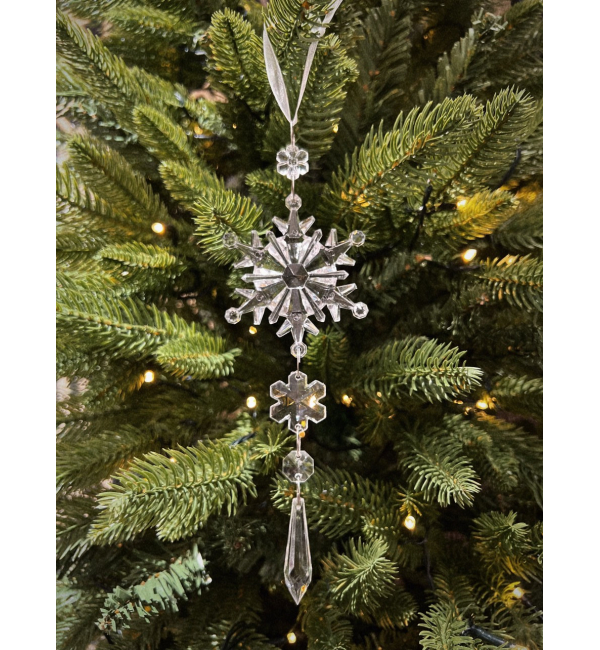 Dây trang trí hoa tuyết ngọc bội