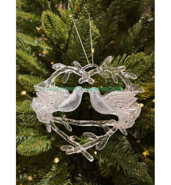 Phụ kiện trang trí đôi chim