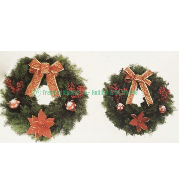 Vòng hoa trang trí Giáng Sinh