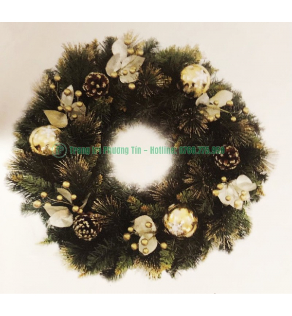 Vòng hoa trang trí Giáng Sinh