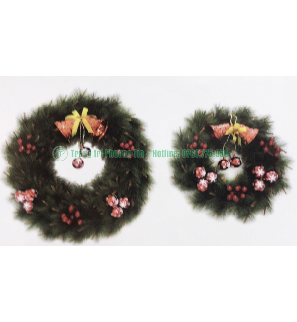 Vòng hoa trang trí Giáng Sinh