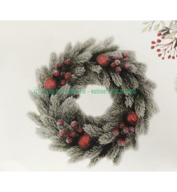 Vòng hoa trang trí Giáng Sinh