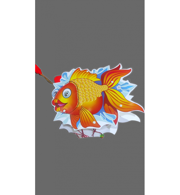 Lồng đèn trung thu cá vàng pin nhạc